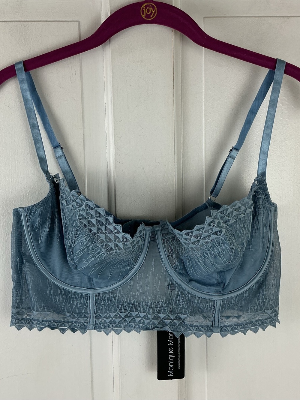 Monique Morin Bustier in Faded Denim size 38 D / 40 C from Anthropologie